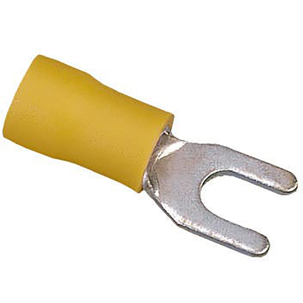 IDEAL INDUSTRIES Ideal Industries 83-7221 Vinyl Insulated Spade Terminal (12-10 AWG, #10 Stud, 25/Pack)