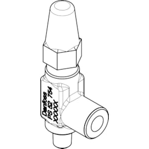 DANFOSS Danfoss 148B3746 SNV-ST needle valve (1/4 in) 148B4180