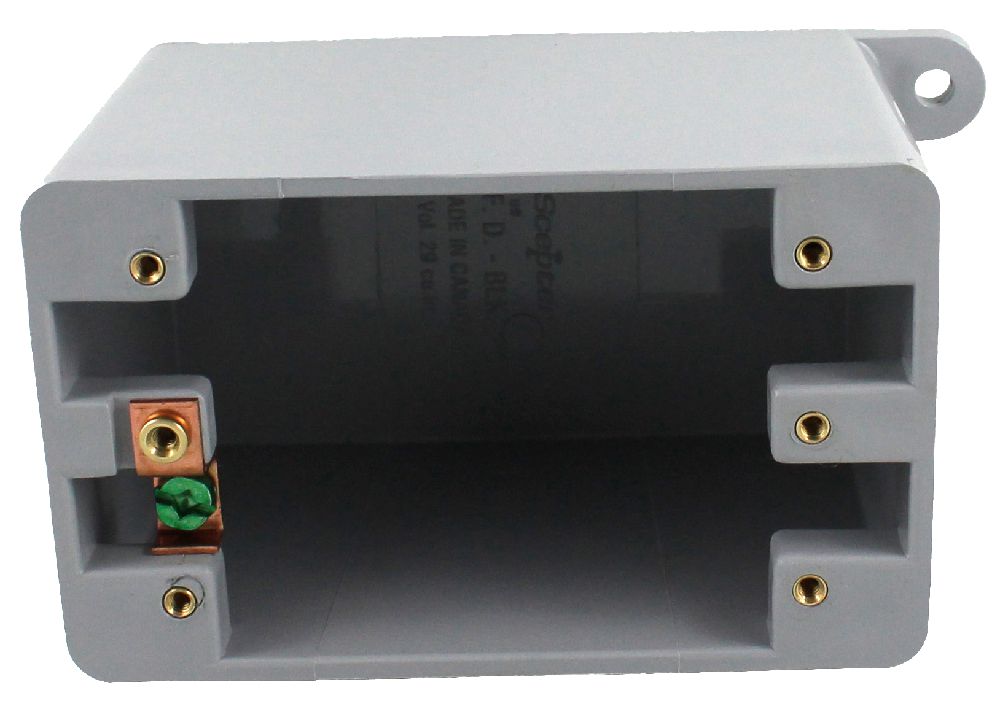 IPEX Ipex 077603 Scepter F Series blank deep type FD 1 gang 2-3/4 in deep