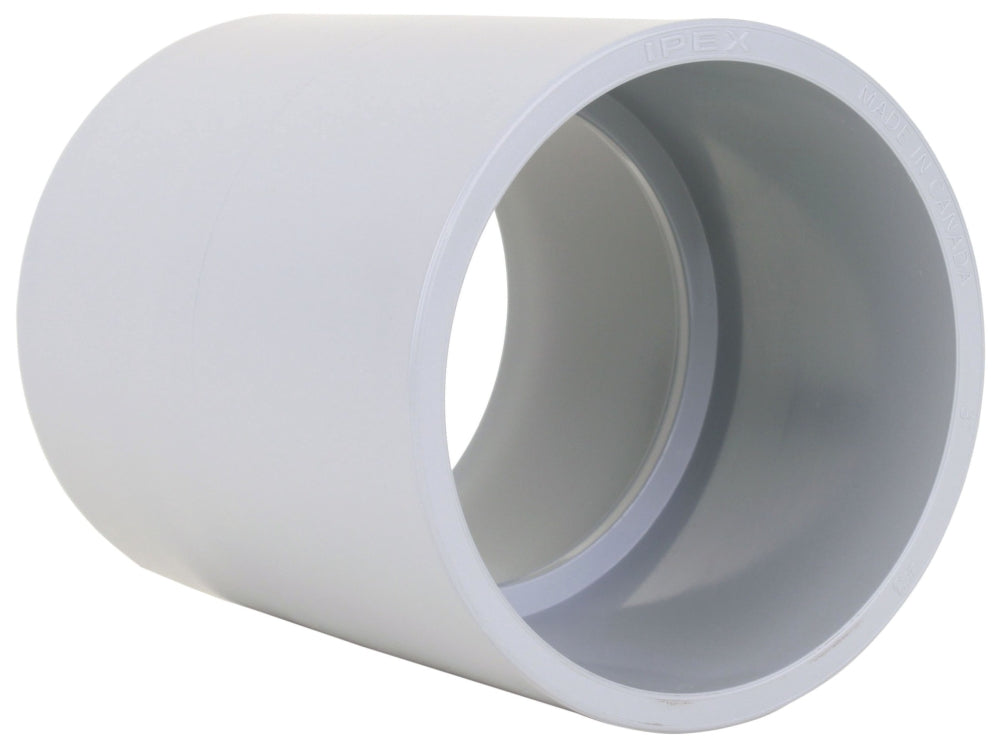 IPEX Ipex 077195 3 in Long Line PVC Coupling (3 in)