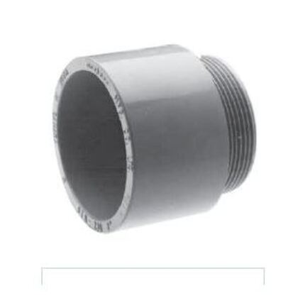 IPEX Ipex 077026 Scepter Terminal Adapter 2 in Male Thread PVC Coated