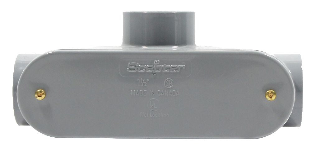 IPEX Ipex 077465 Type T PVC Fitting (1-1/2 in)
