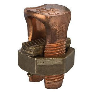 NSI INDUSTRIES Nsi Industries N-2/0 Copper Split Bolt Connector 600 Volt (2 Sol-2/0 Str)