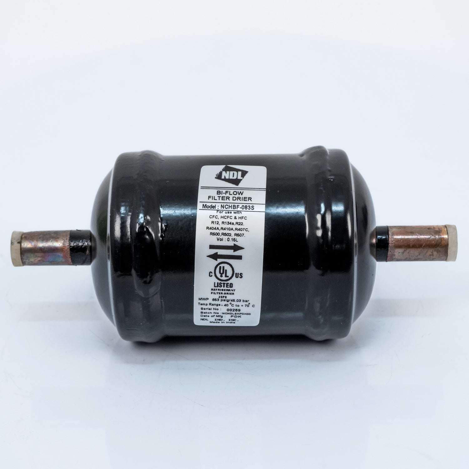PACKARD Packard NCHBF-083S Bi-Flow Filter Drier (3/8 inches) DHY01451