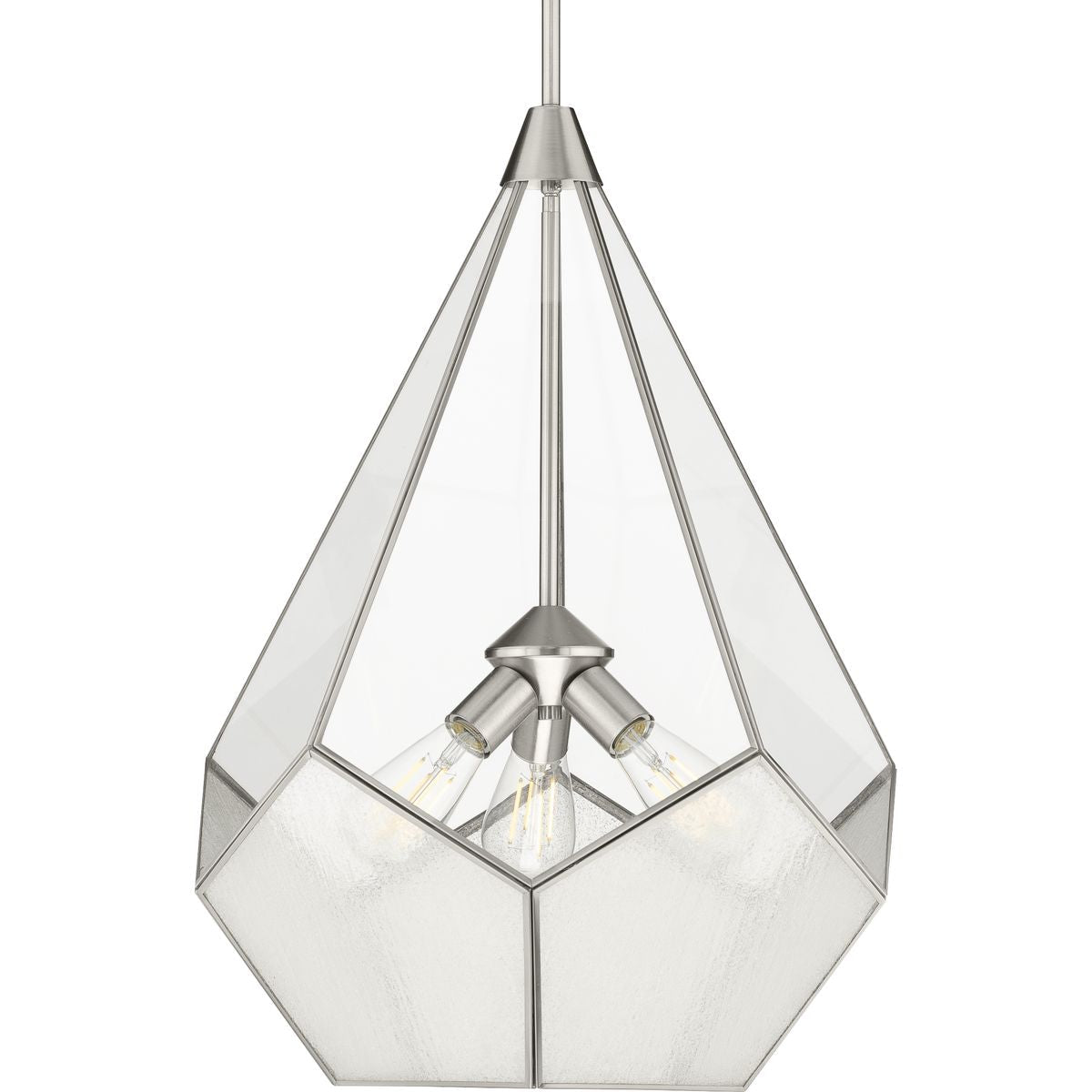 PROGRESS LIGHTING Progress Lighting P5322-09 Cinq Collection Three-Light Pendant 300W (19 in) 94532209