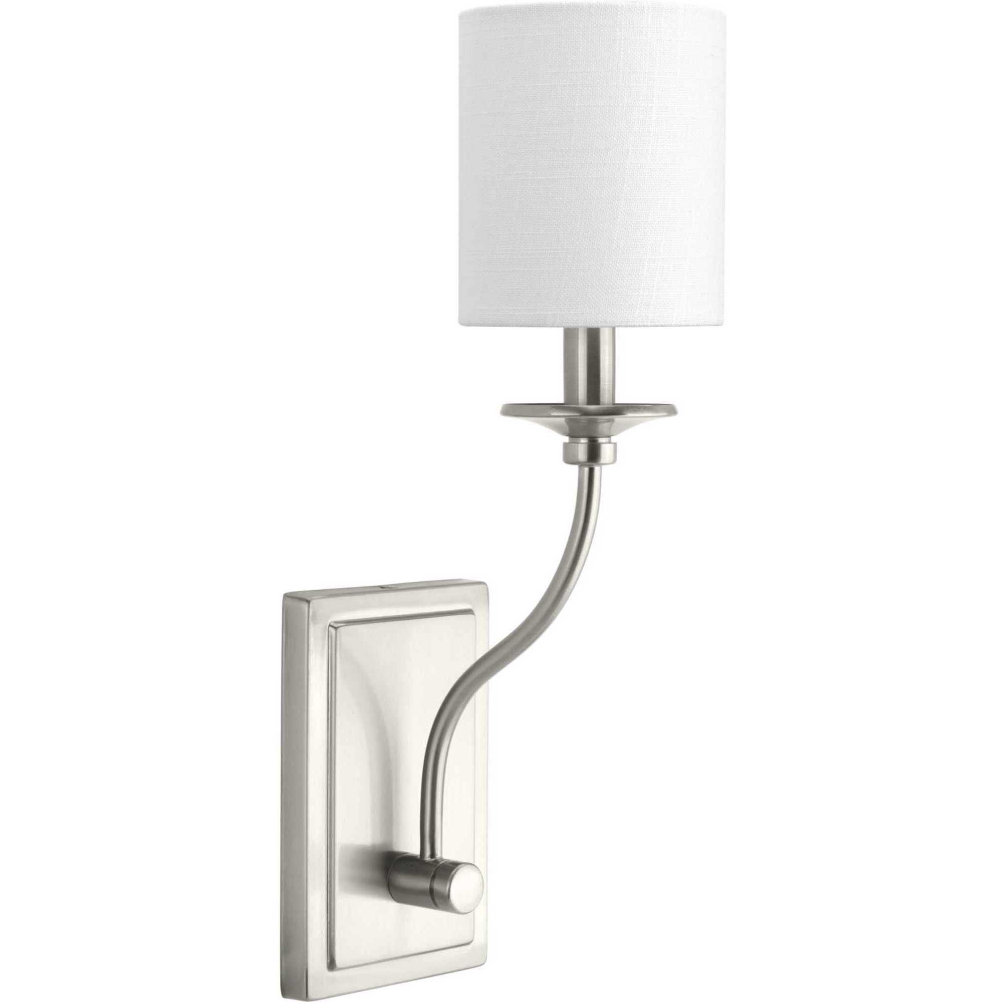 PROGRESS LIGHTING Progress Lighting P710018-009 Bonita 60W 9 x 17-1/8 in. 1-Light Candelabra E12 Wall Sconce 94710018009