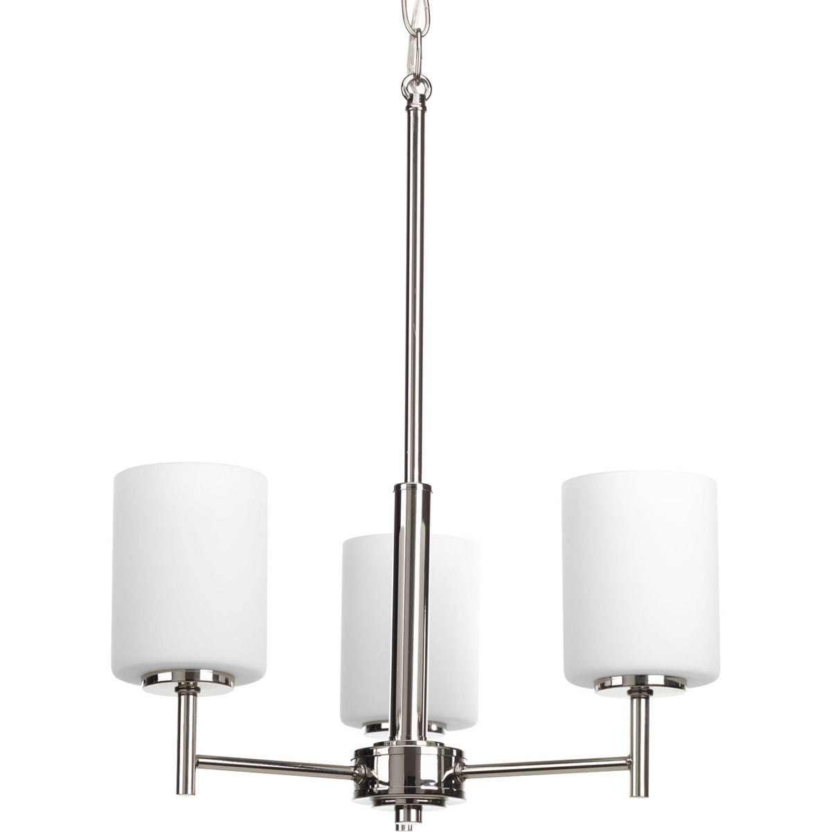 PROGRESS LIGHTING Progress Lighting P4318-104 Replay 100W Chandelier (3-Light/17 in)