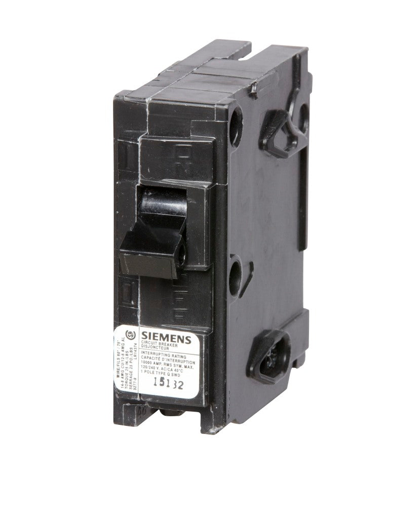 SIEMENS Siemens Q120AF 1-Pole 20 Amp 120 VAC 10 kA Arc Fault Circuit Interrupter (QA120AFC)