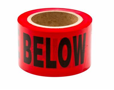 SOUTHWIRE Southwire 1595 Topaz Caution Tape 6 Inch x 1000 ft 4 Mil