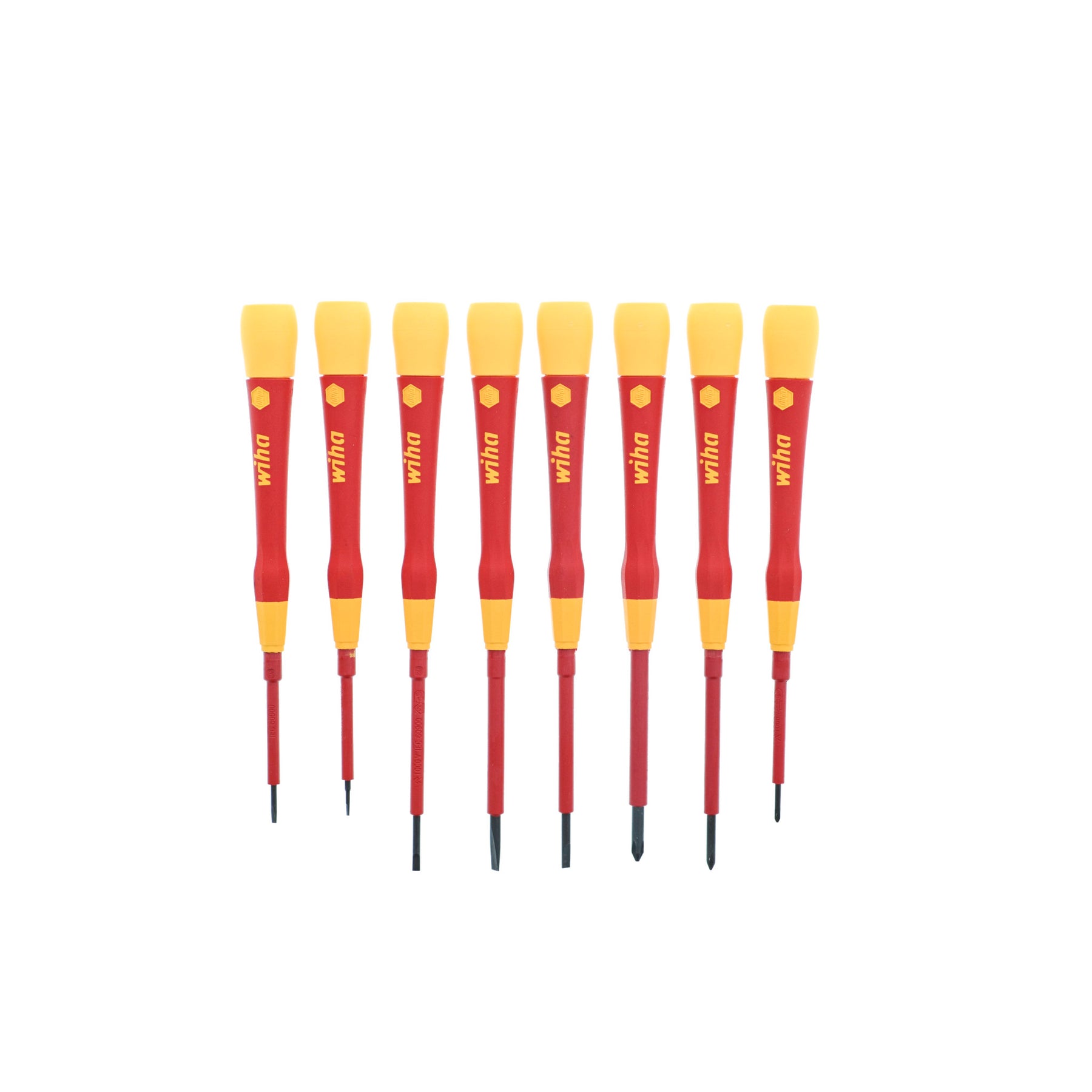 WIHA TOOLS Wiha Tools 32088 Insulated PicoFinish Precision Screwdriver Set 1000V Rated (8 Piece)