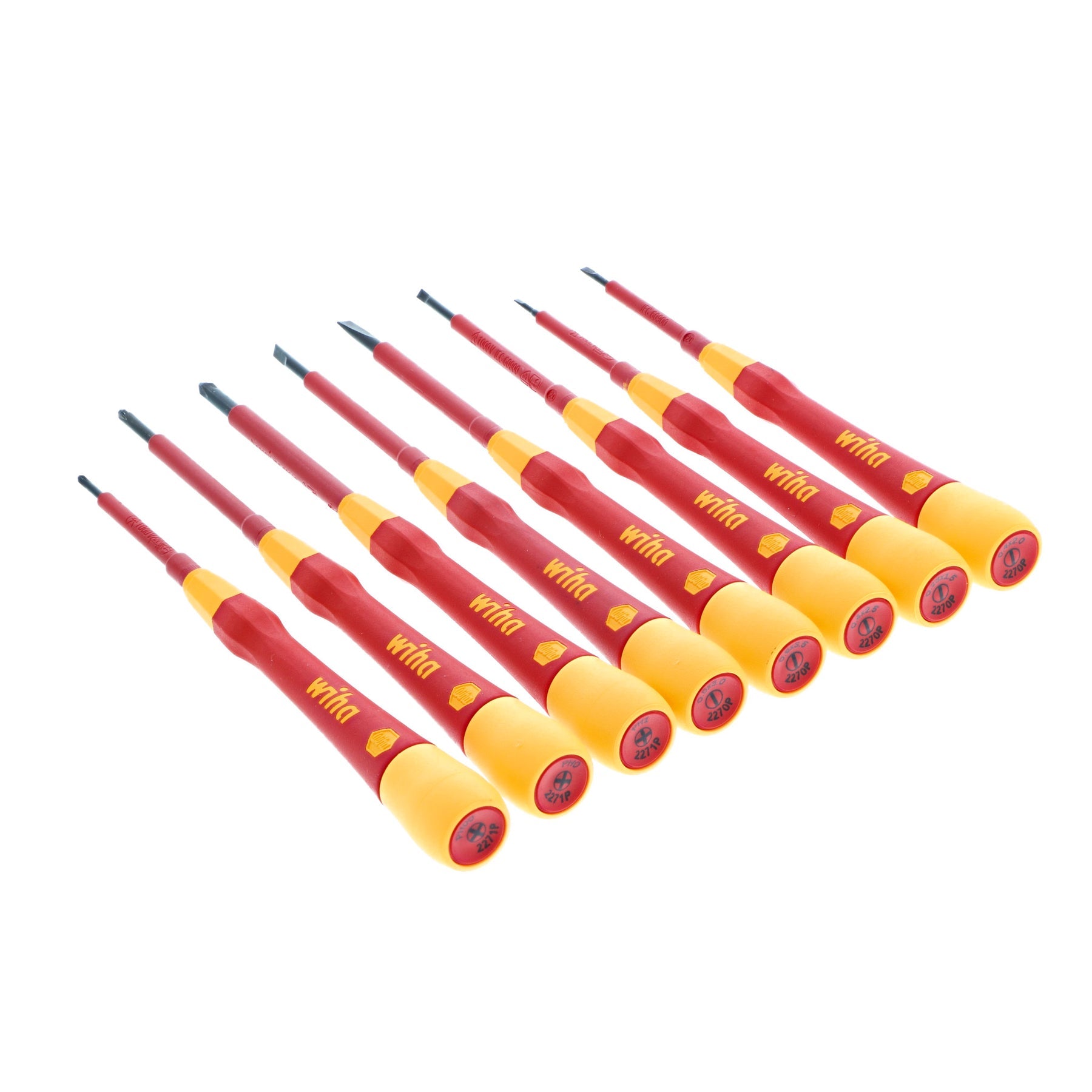 WIHA TOOLS Wiha Tools 32088 Insulated PicoFinish Precision Screwdriver Set 1000V Rated (8 Piece)