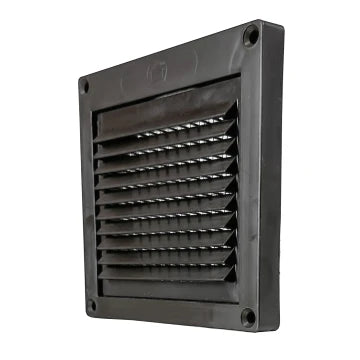 BUILDERS BEST Builders Best 112344 PFL348 Plastic Fixed Louver Mini Louver Hood (4 inches)