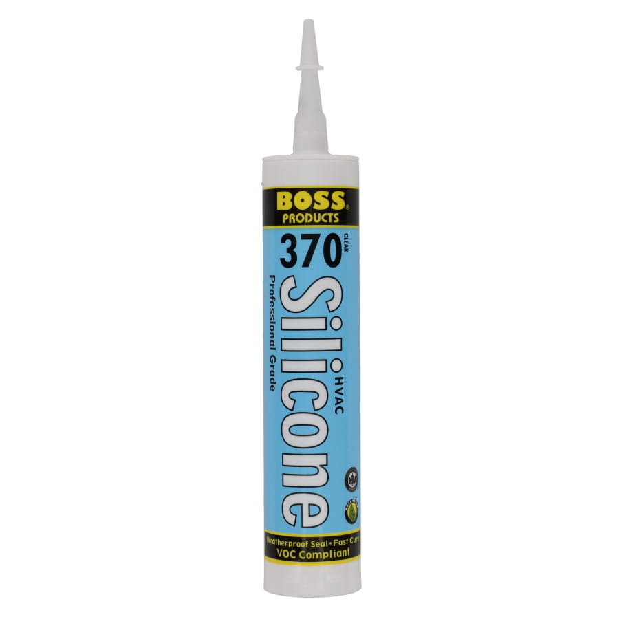 BOSS PRODUCTS Boss Products 37000 Silicone HVAC Sealant 10 Ounce Cartridge
