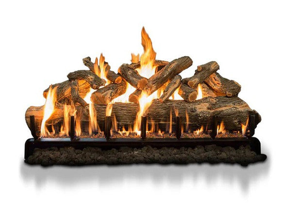 GRAND CANYON Grand Canyon JUMBOAWOC72LOGS Jumbo Vented Gas Log Set 72 Inch JUMBOAWOC72LOGS
