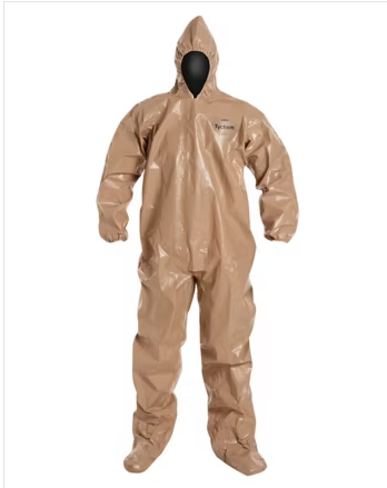DUPONT Dupont C3122TTN4X000600 Hooded Chemical Resistant Coveralls 4XL (Pack of 6)
