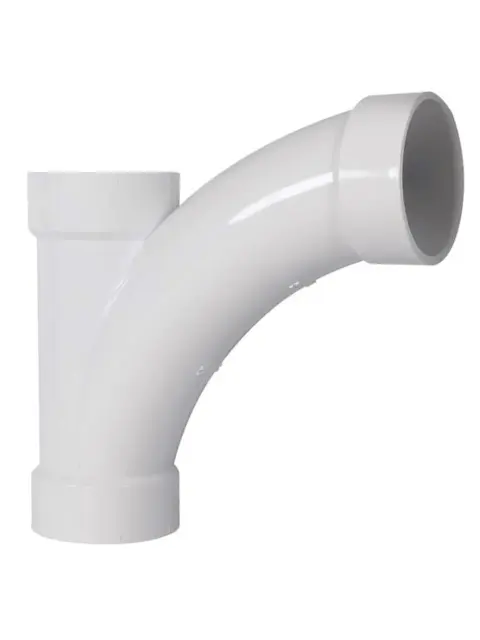 LESSO Lesso LP501-020 PVC DWV Combination Wye and Elbow 45� (2 inches) 501-3562