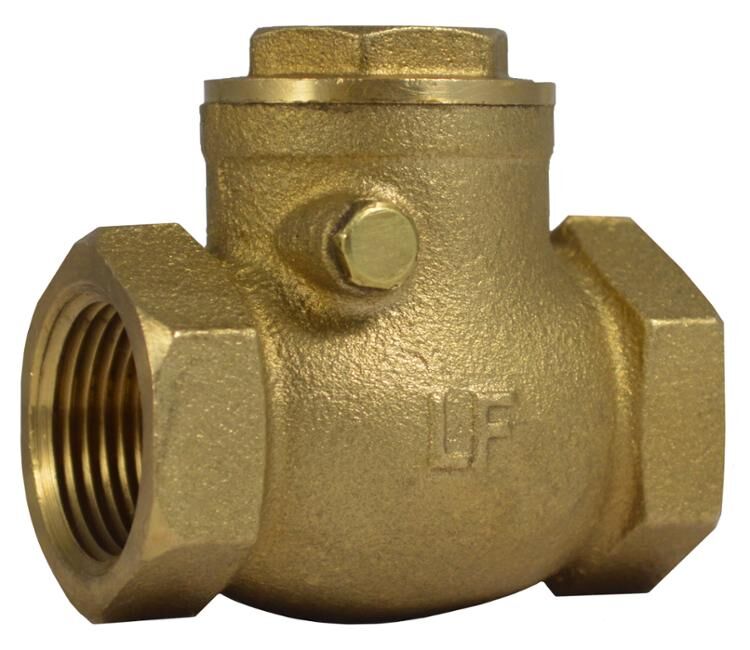 HYDRAPRO Hydrapro H51001 Lead-Free Brass Swing Check Valve 3/4 in FIPT x FIPT HPSCHF34LF