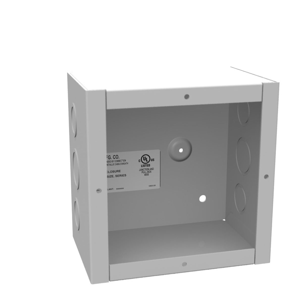 MILBANK Milbank 664-SC1 Screw Cover (4L x 6W x 6H)