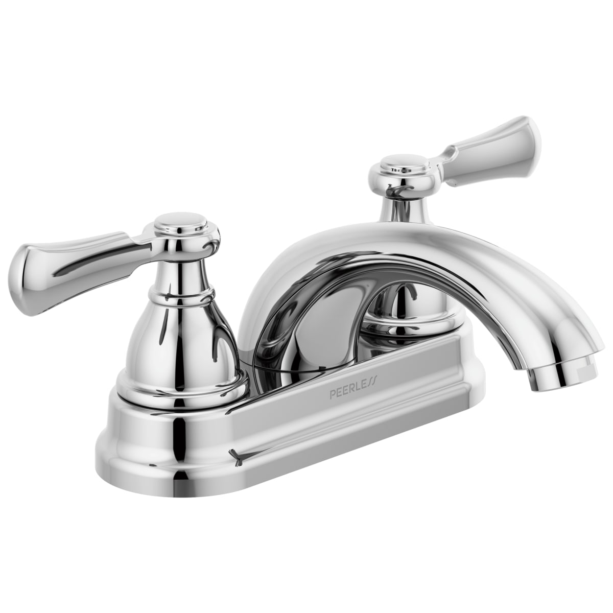 PEERLESS FAUCET Peerless Faucet P2465LF Elmhurst Two-Handle Centerset Bath Faucet 4 in.