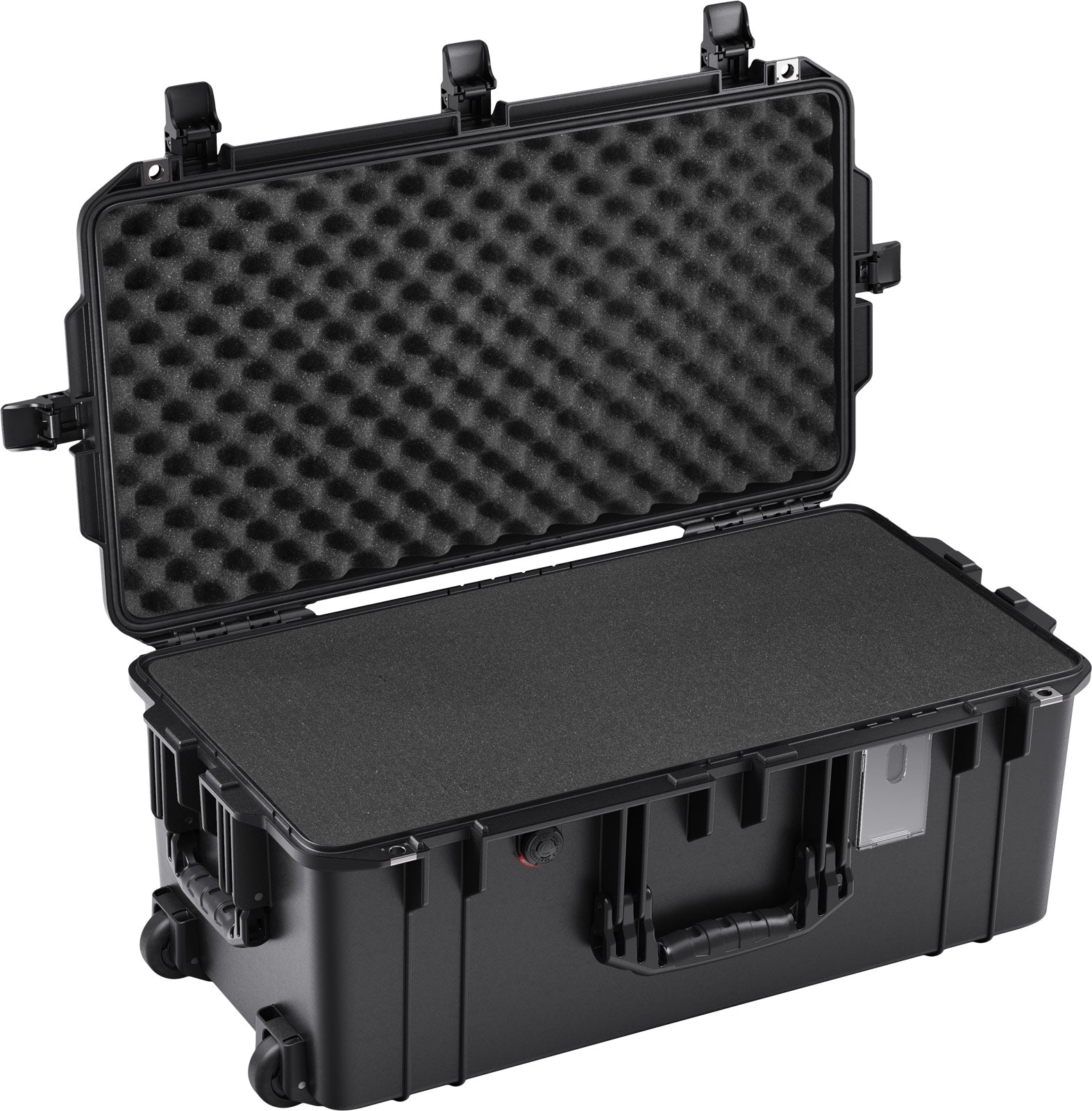 PELICAN Pelican 016060-0000-110 1606 Wheeled Air Case With Foam (27.42 x 15.13 x 11.83 inches)