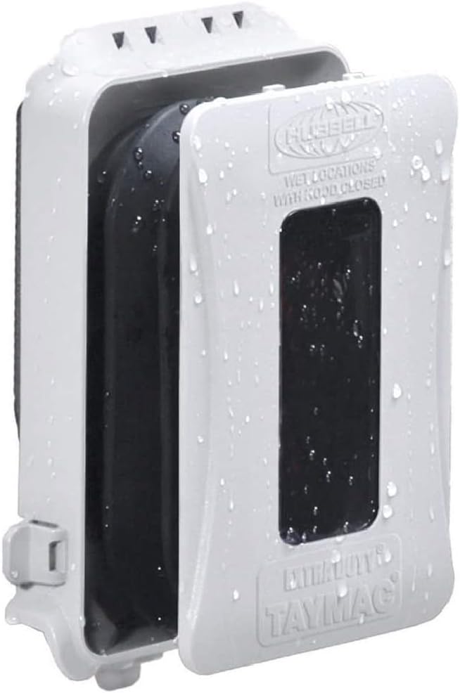 TAYMAC Taymac ML500W Single-Gang Mount 16-in-1 Flat Nonmetallic Weatherproof Vertical/Horizontal (1-Pack)