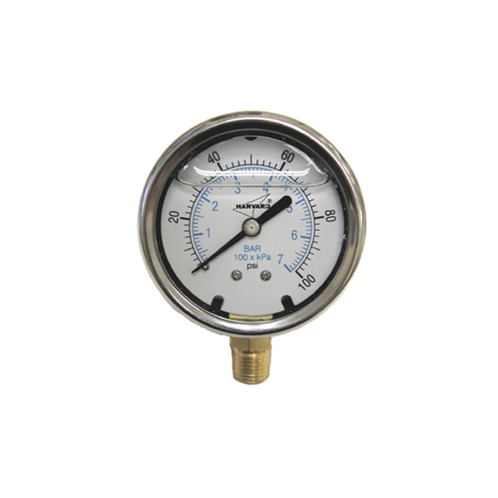 AMERICAN GRANBY American Granby ILPG10025-4L liquid-filled pressure gauge 2.5 in dial