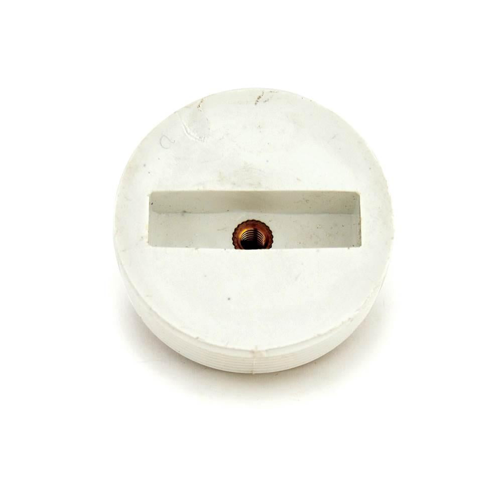 BRAXTON HARRIS COMPANY Braxton Harris ECPP4 Countersunk PVC Extension Cover Plug (4 in IPS)