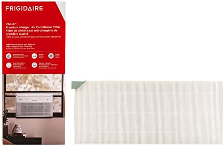 FRIGIDAIRE Frigidaire FRPARAC8 PureAir RAC-8 Premium Allergen Air Conditioner Filter 1 Pack (Replacement FRPARAC8)