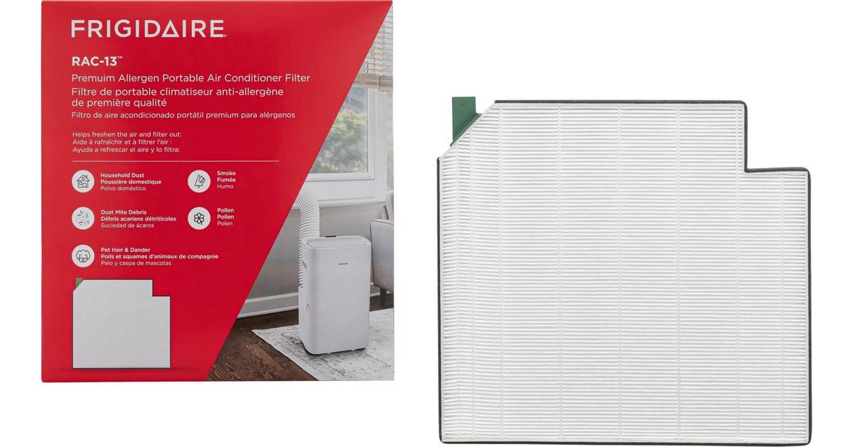 FRIGIDAIRE Frigidaire FRPARAC13 PureAir RAC-13 Premium Allergen Air Filter (13 in x 12 in x 1 in) FRPARAC13