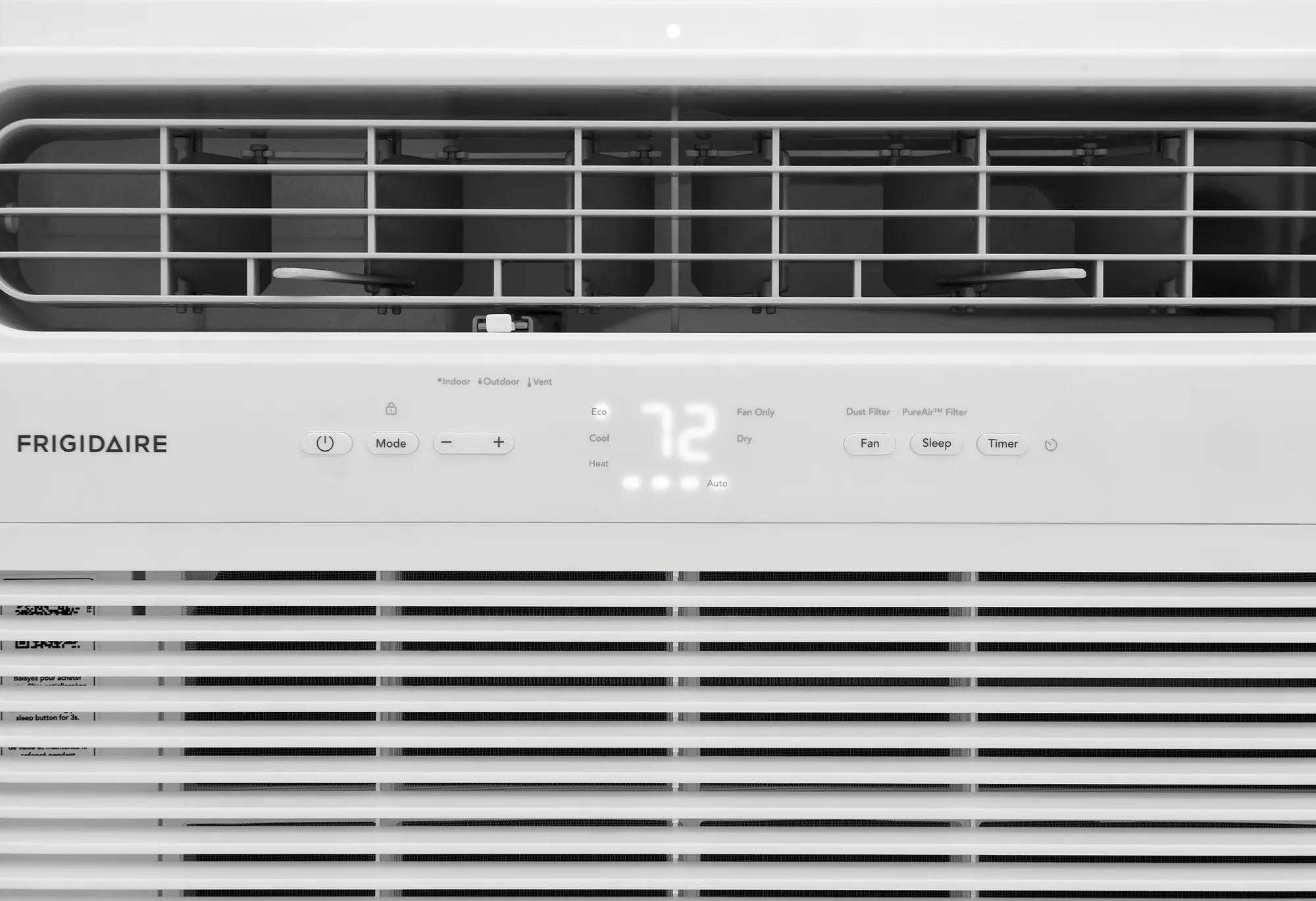 FRIGIDAIRE Frigidaire FHWH124WB2 12,000 BTU window room air conditioner with supplemental heat (25-36 in window)