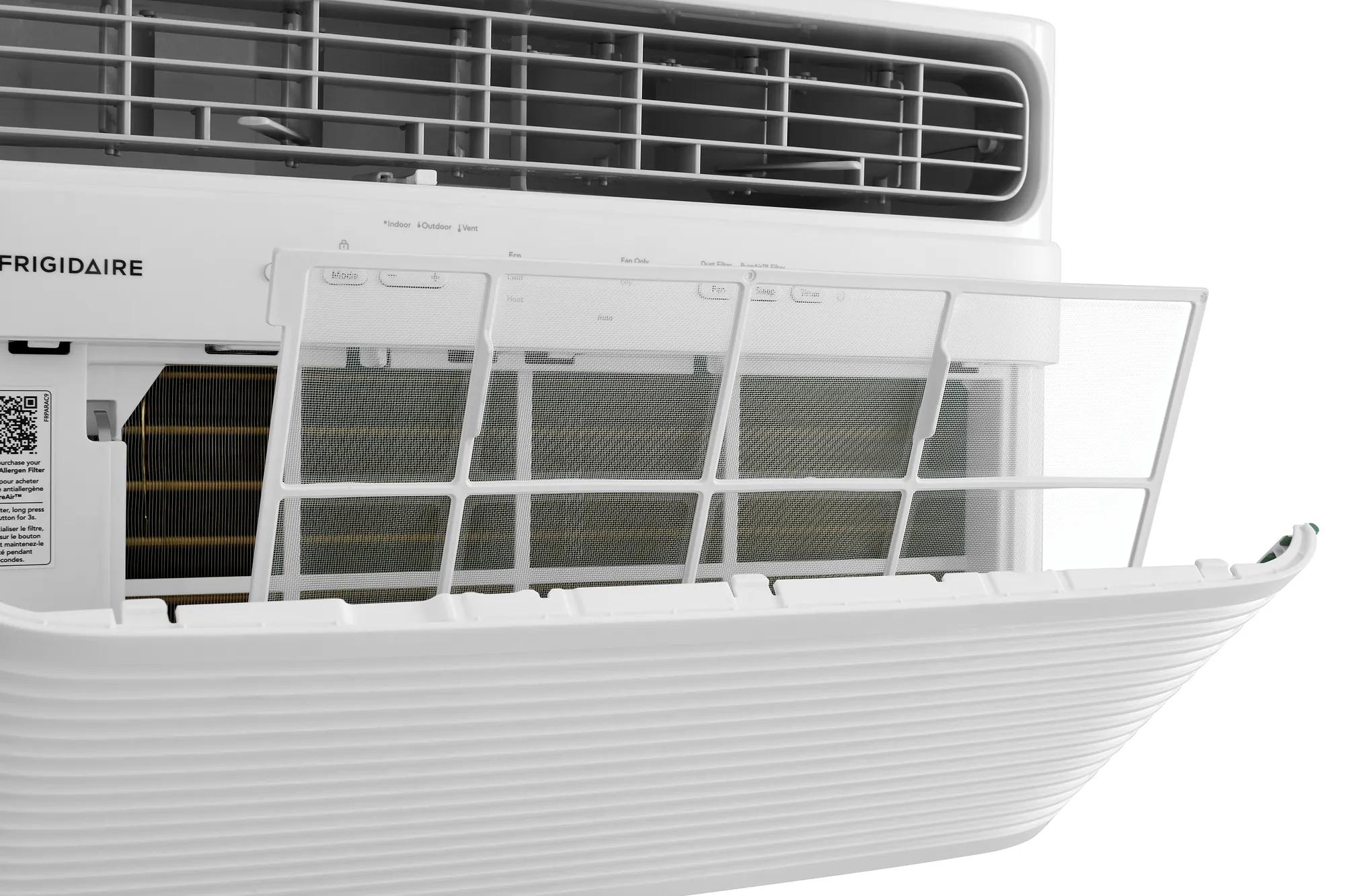 FRIGIDAIRE Frigidaire FHWH124WB2 12,000 BTU window room air conditioner with supplemental heat (25-36 in window)