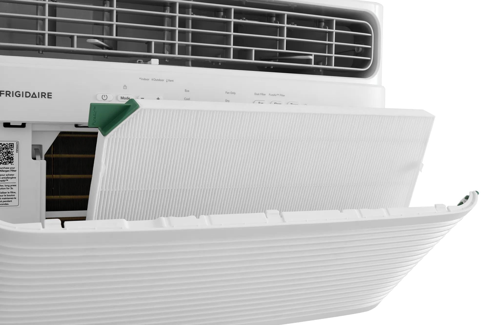 FRIGIDAIRE Frigidaire FHWH124WB2 12,000 BTU window room air conditioner with supplemental heat (25-36 in window)