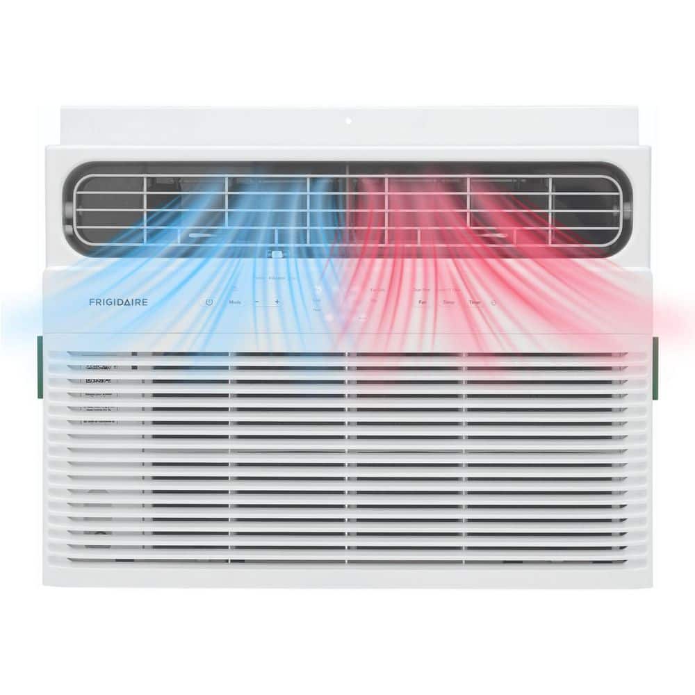 FRIGIDAIRE Frigidaire FHWH084WB1 8000 BTU Window Air Conditioner With Heater (350 sq. ft./115V)