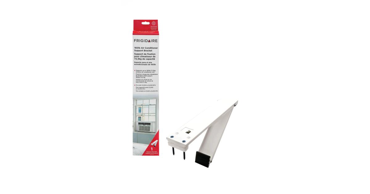 FRIGIDAIRE Frigidaire 18FFRACB02 Air conditioner support bracket 160 lb (4 in-11 in wall thickness)