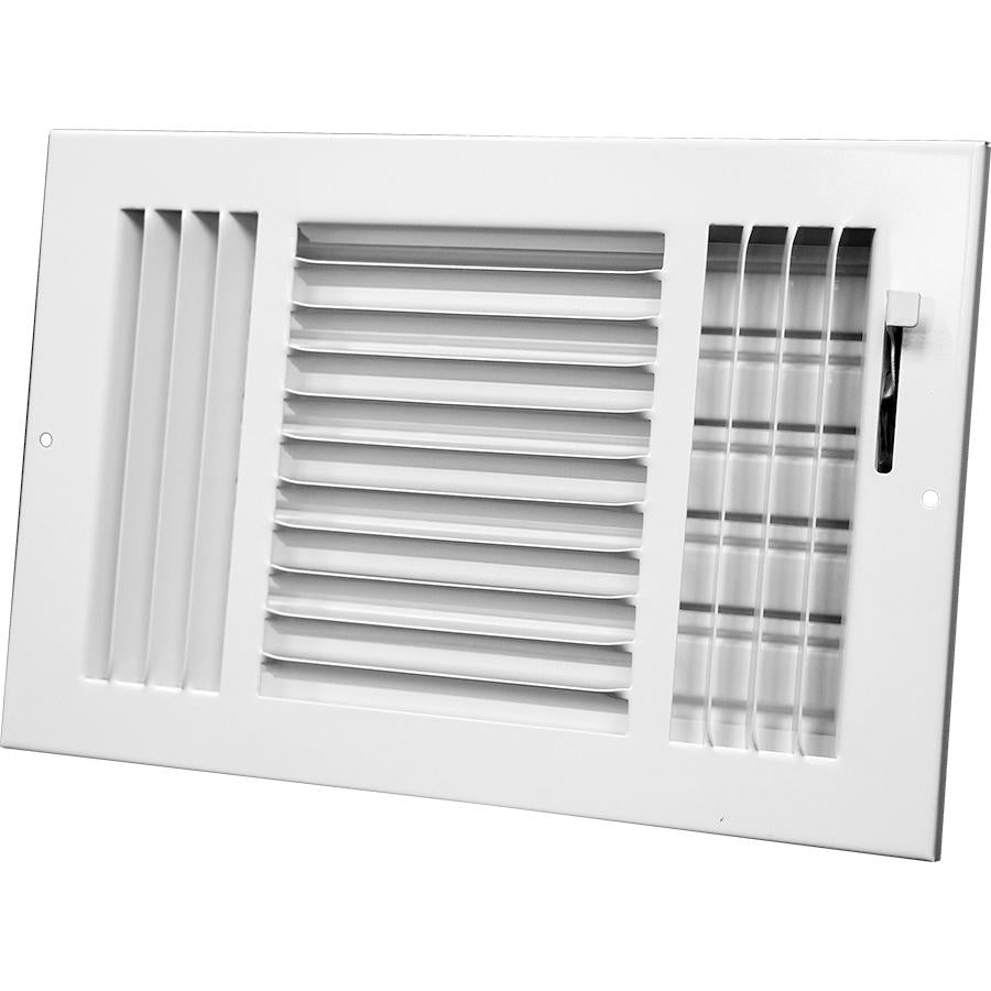 CONTINENTAL INDUSTRIES Continental Industries 23W1006 Sidewall/Ceiling Register 23 W (10 x 6 in)