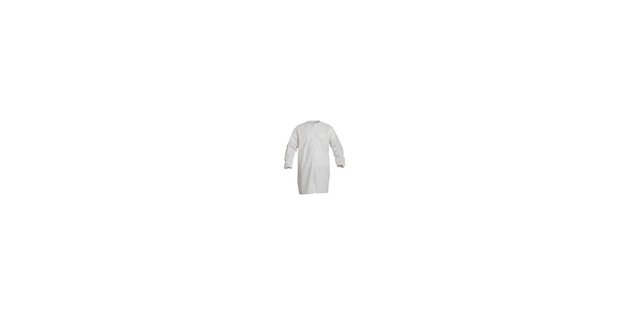 DUPONT Dupont PC271SWHMD00300B Lab Frock Size 30