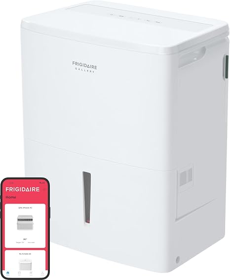 FRIGIDAIRE Frigidaire GHDD3535W1 Gallery Connected Dehumidifier 370W (35 Pint)