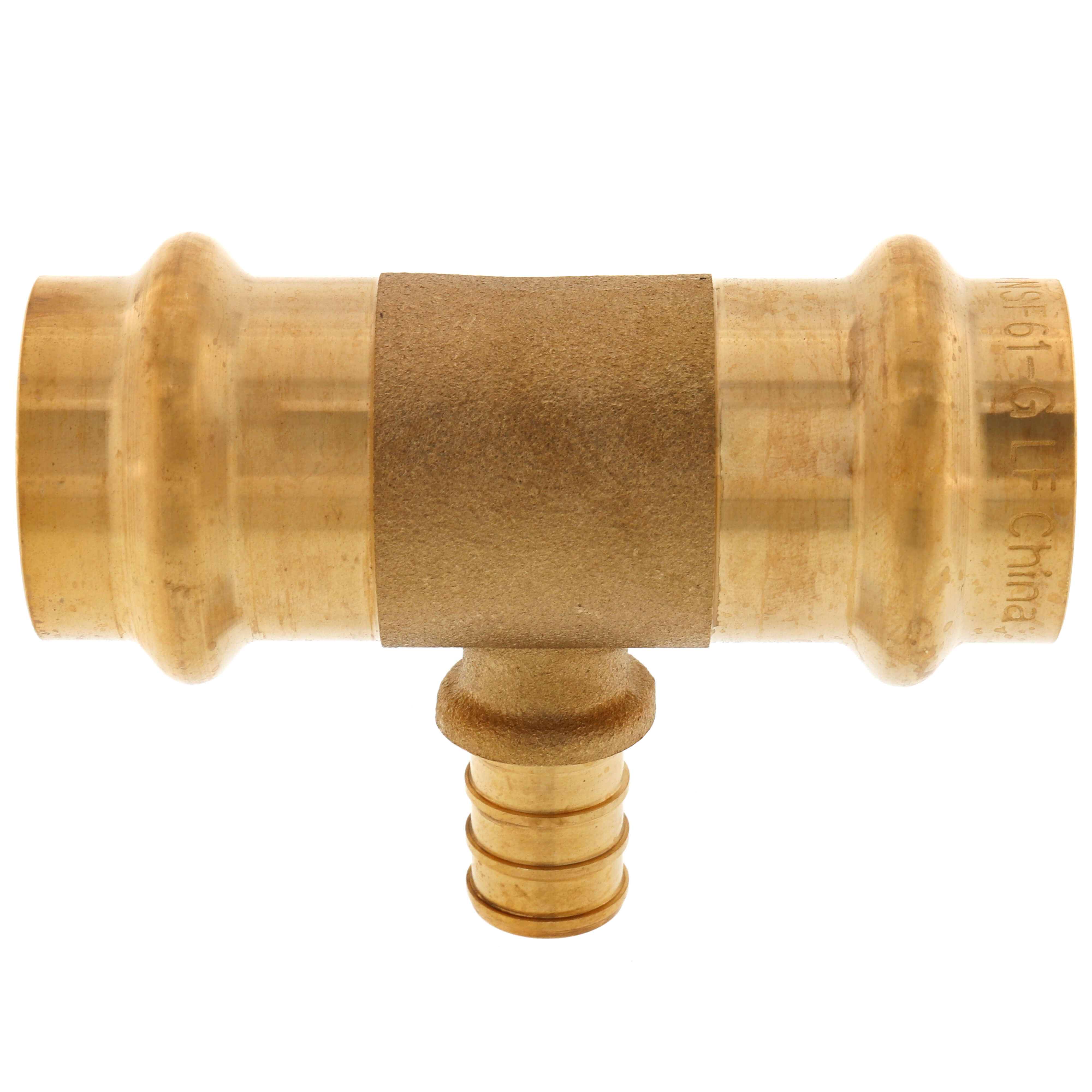 LEGEND VALVE Legend Valve 450-872P 3/4 Press x 1/2 F1807 Tee (3/4 x 3/4 x 1/2 in)