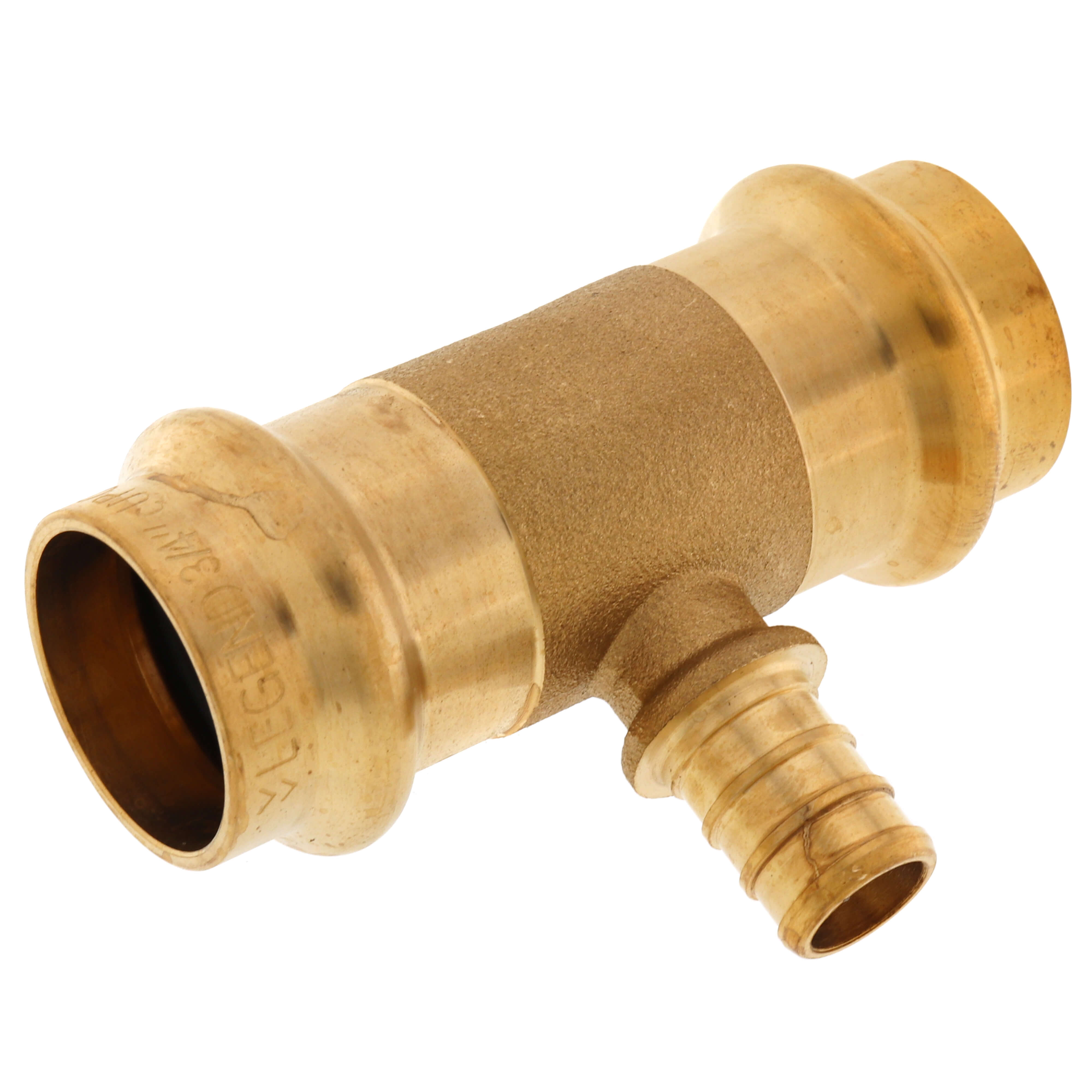 LEGEND VALVE Legend Valve 450-872P 3/4 Press x 1/2 F1807 Tee (3/4 x 3/4 x 1/2 in)