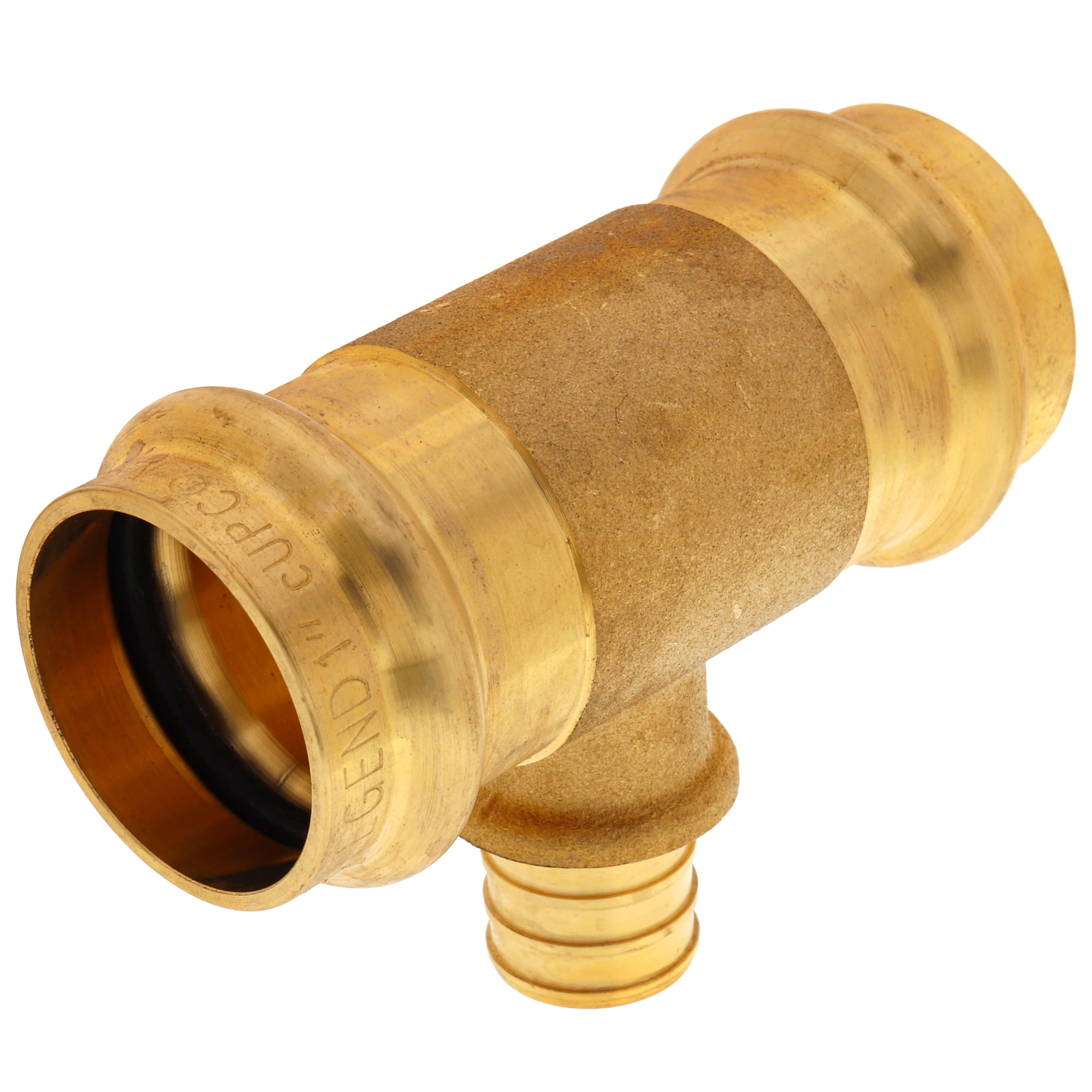 LEGEND VALVE Legend Valve 450-874P 1 in Press x 3/4 in F1807 Tee (1 x 1 x 3/4 in)