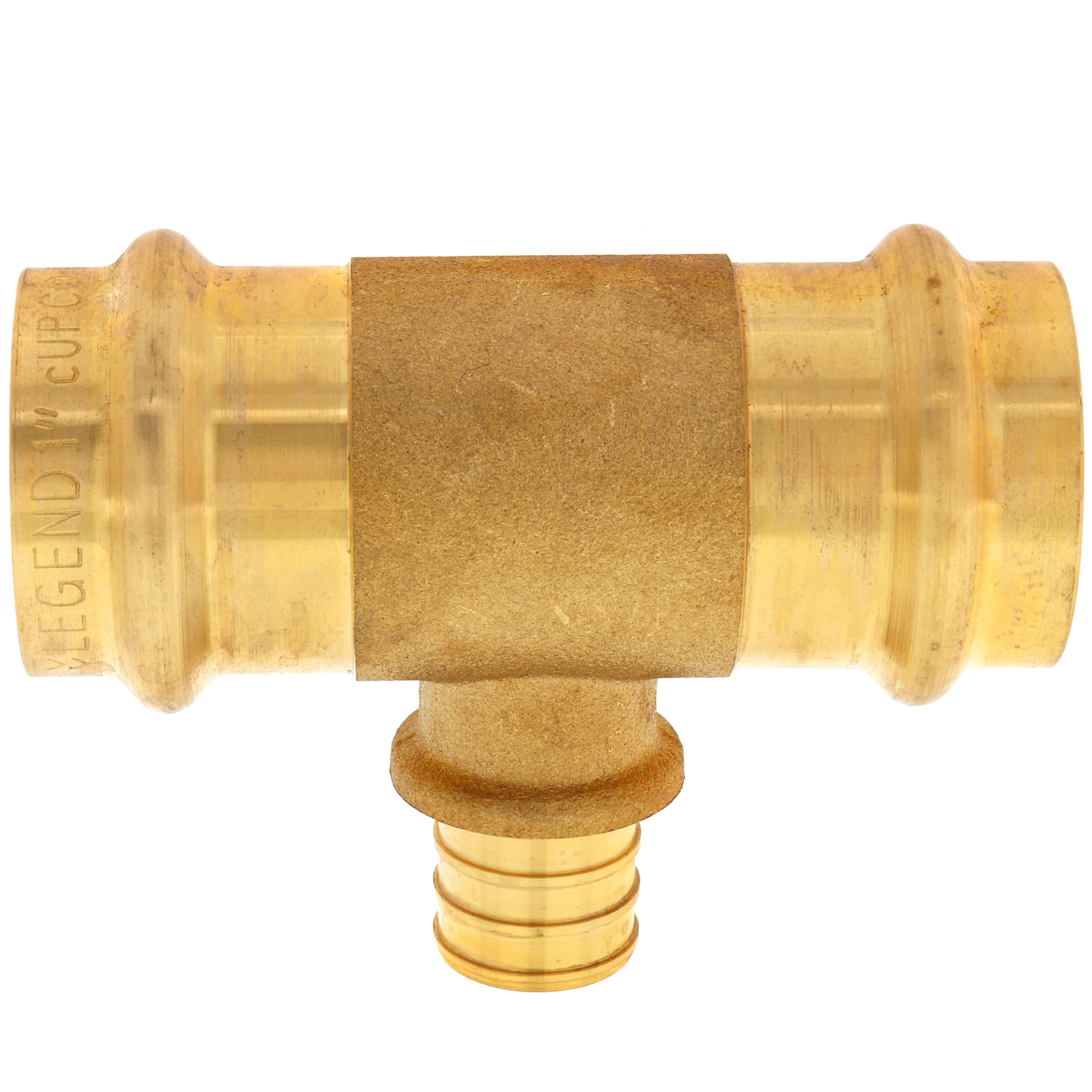 LEGEND VALVE Legend Valve 450-874P 1 in Press x 3/4 in F1807 Tee (1 x 1 x 3/4 in)