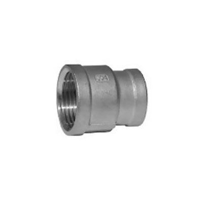 LEGEND VALVE Legend Valve 416-365 316 stainless steel reducing coupling 1/2 inches x 3/8 inches (FNPT x FNPT)