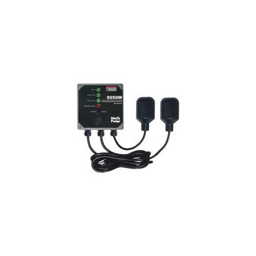 LIBERTY PUMPS Liberty Pumps 5050W Duplex control for sump applications 115V (wide-angle floats) 5050W