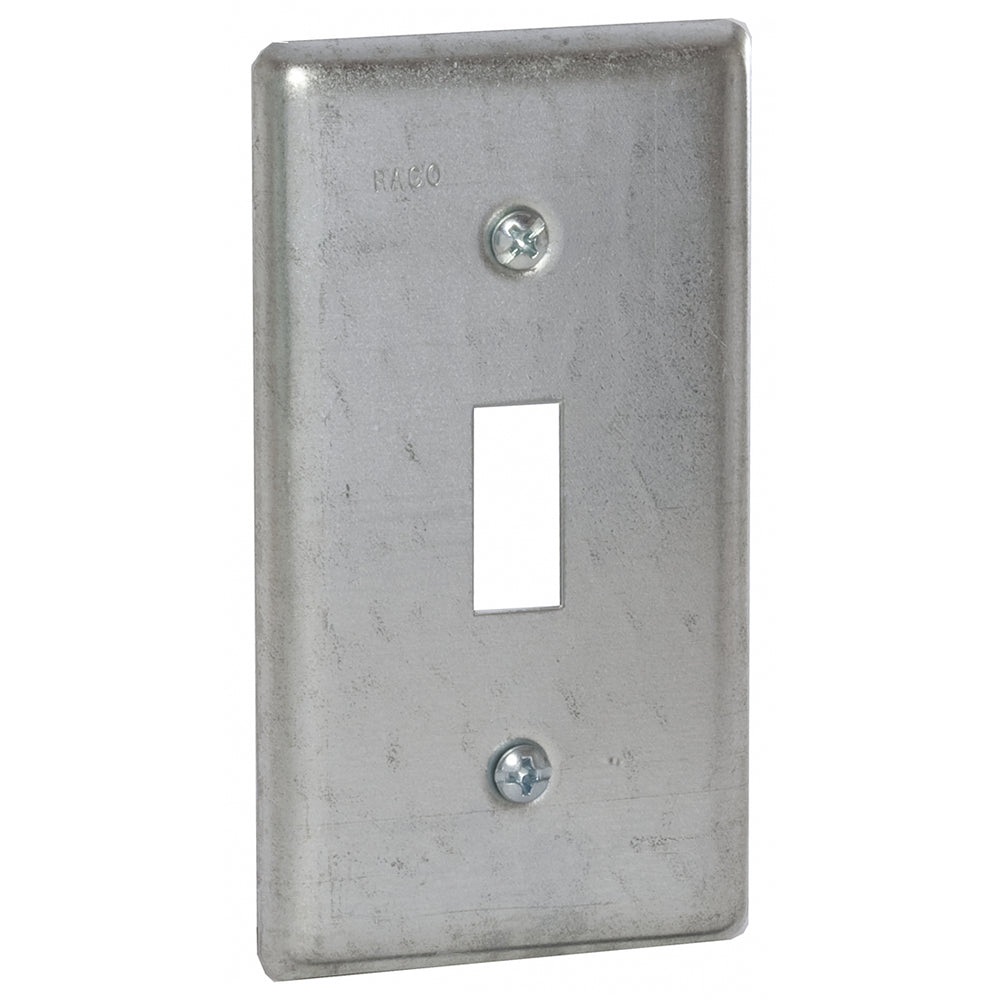 RACO Raco 865 Toggle Switch Handy Box Cover 4.2 x 2.3 x 0.6 in (Single Unit)