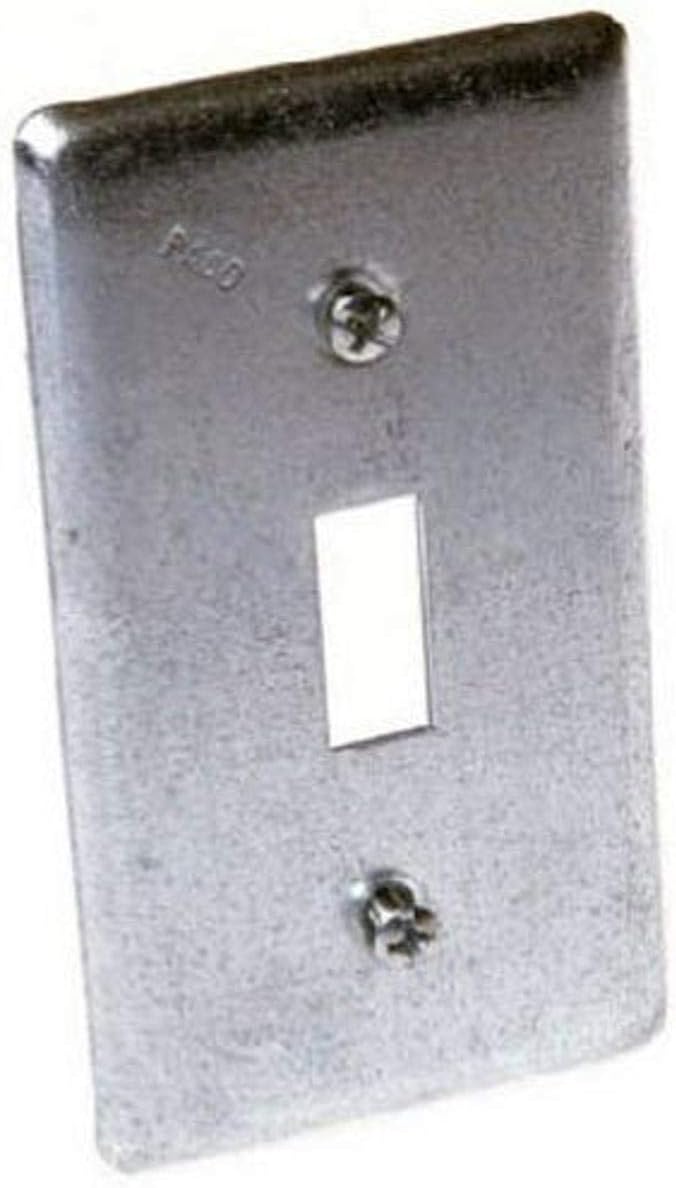 RACO Raco 865 Toggle Switch Handy Box Cover 4.2 x 2.3 x 0.6 in (Single Unit)