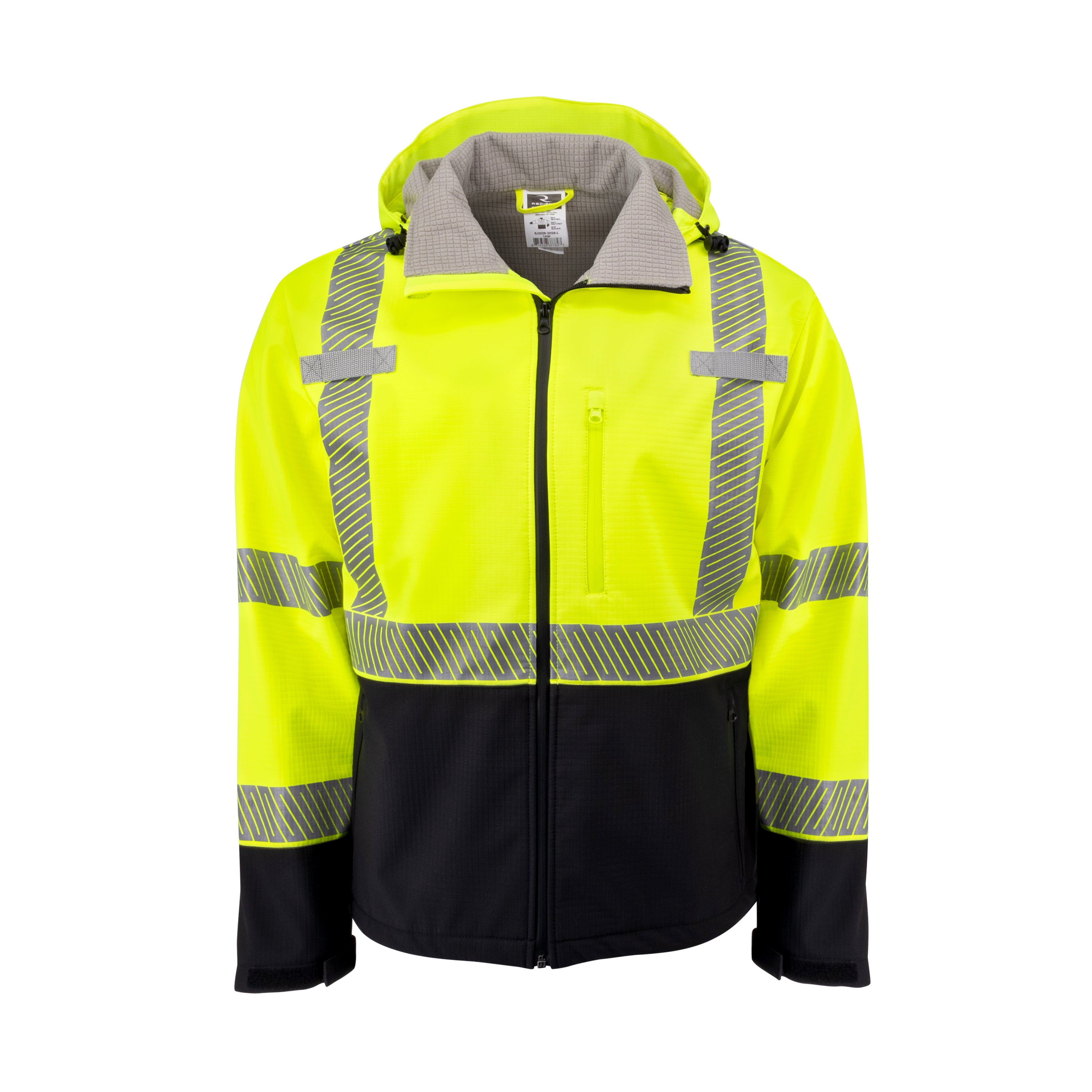 RADIANS Radians SJ322B-3ZGS-2X Type R Class 3 Softshell Ripstop Jacket (Size 2X)