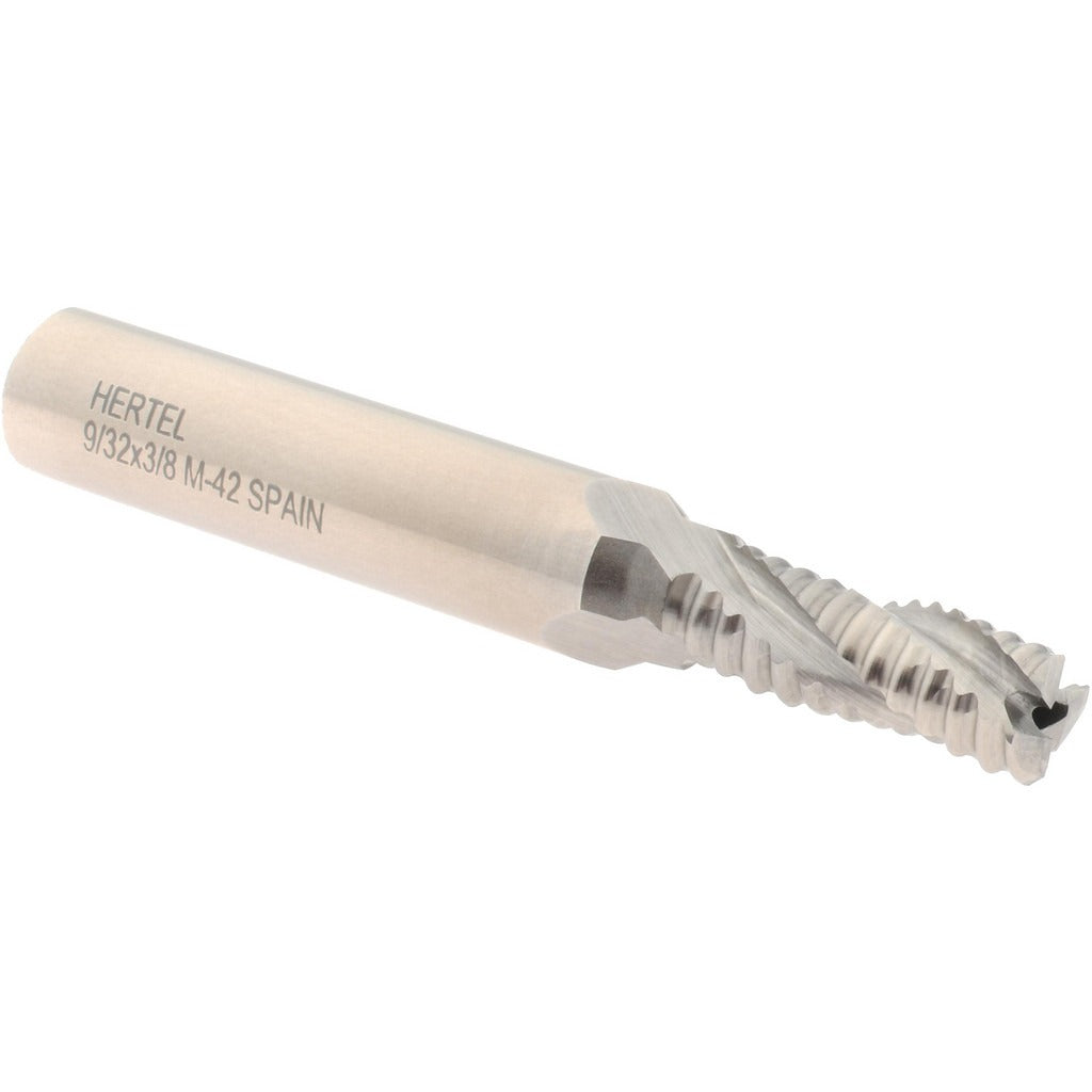 HERTEL Hertel 84511344 Roughing End Mill 9/32 in 3 Flute Cobalt