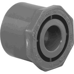 LASCO 837-528 Reducer Bushing Flush Style SPxSlip 6x2 in