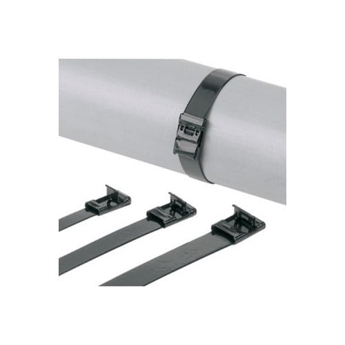 PANDUIT Panduit MSC6W63T15-L6 Metal Strapping 316 Ss Nylon Faced