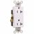 Pass & Seymour 26342W 20-Amp Decorator Duplex Receptacle, White